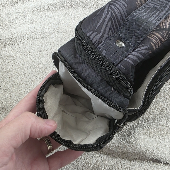 Lug Trolley Travel Dopp Kit / Cosmetic Makeup Case - Tropical Fog MENS/WOMENS - Picture 8 of 10